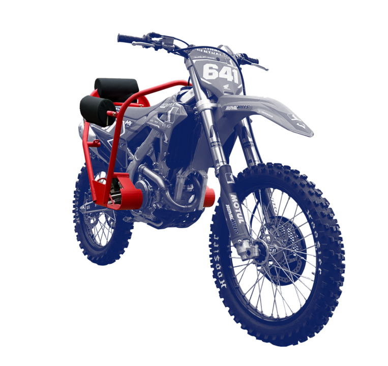 Moto-cross équipée PMR